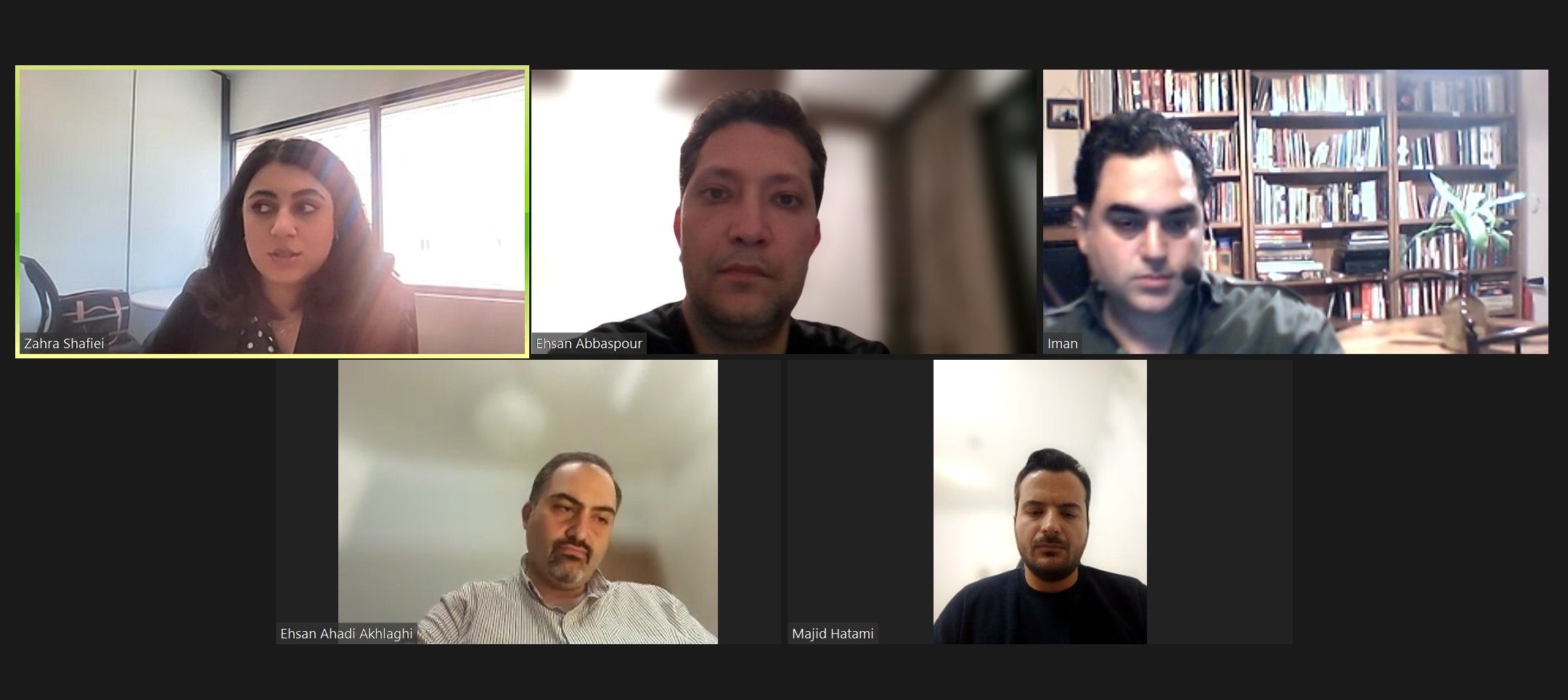 Meeting with Zahra Shafiei from Innovation Cluster